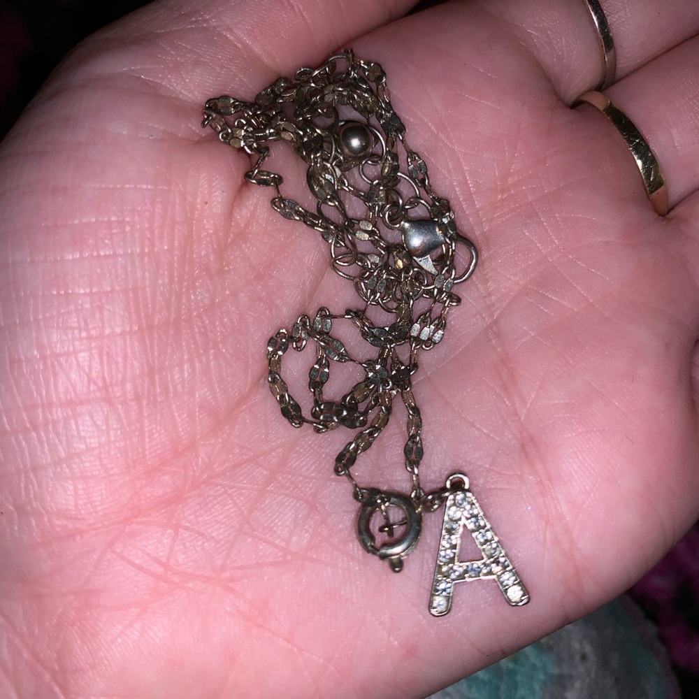 Cute A necklace